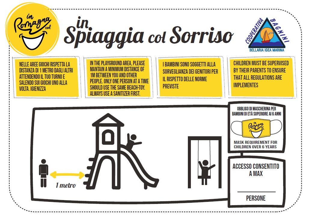 cartello spiaggia Bellaria Igea marina 2