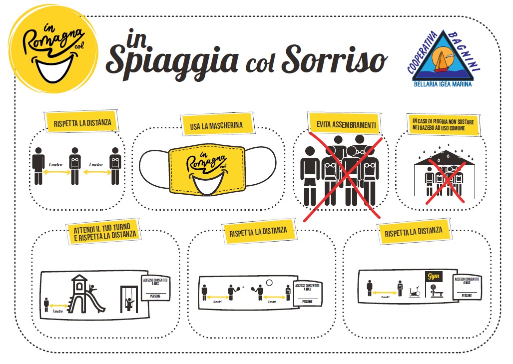 cartello spiaggia Bellaria Igea marina 3